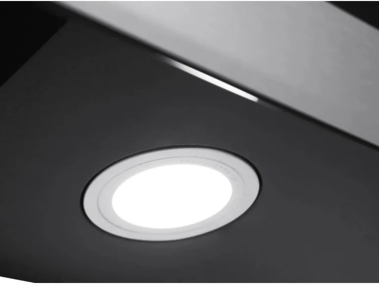 Respekta Dunstabzugshaube CH89090S Kopffrei 90 cm Schwarz