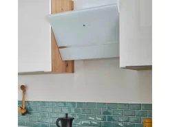 Respekta Dunstabzugshaube CH24060WAM Weiß EEK: A