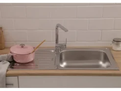 Respekta Edelstahlspüle Riverside 100 cm x 50 cm