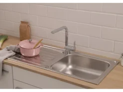 Respekta Edelstahlspüle Riverside 100 cm x 50 cm