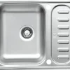 Respekta Edelstahlspüle Riverside 61,5 cm x 50 cm