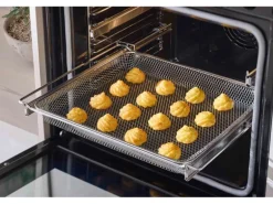 Respekta Einbaubackofen Glas Autark Adrian 71 l Schwarz