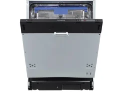 Respekta Einbau-Geschirrspüler Anesa Vollintegriert 60 cm Schwarz