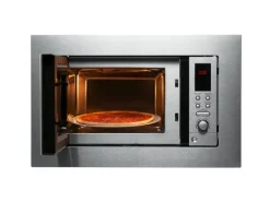 Respekta Einbau-Mikrowelle MW 800 Edelstahl mit Grill-Funktion 800 W