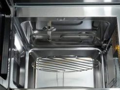 Respekta Einbaumikrowelle Jana Glasfront Schwarz