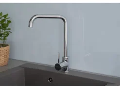 Respekta Einbauspüle Mineralite Ohio 66 cm x 50 cm Betongrau