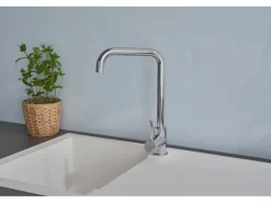 Respekta Einbauspüle Mineralite Houston 80 cm x 50 cm Weiß