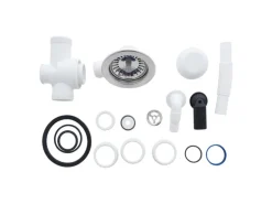 Respekta Einbauspüle Mineralite Ohio 66 cm x 50 cm Weiß