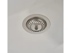 Respekta Einbauspüle Mineralite Ohio 66 cm x 50 cm Weiß