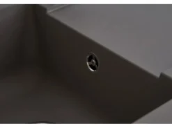 Respekta Einbauspüle Mineralite Denver 78 cm x 44 cm Betongrau