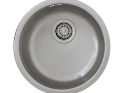 Respekta Einbauspüle Portland Ø 44,6 cm Edelstahl