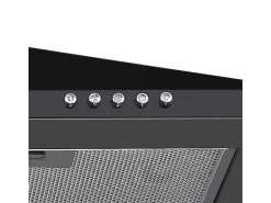 Respekta Kaminhaube Karena Schwarz 90 cm