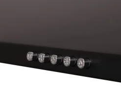 Respekta Kaminhaube Karena Schwarz 90 cm