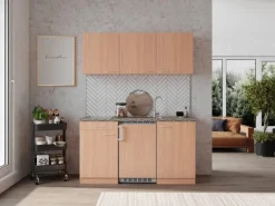 Respekta Küchenblock KB150BBC 150 cm Buche