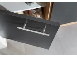 Respekta Küchenmöbel-Set 13 Merle 150 cm Grau