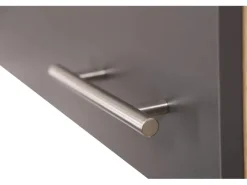 Respekta Küchenmöbel-Set 7 Merle 100 cm Grau