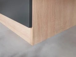 Respekta Küchenmöbel-Set 3 Merle 100 cm Grau