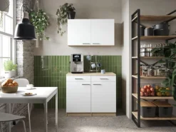 Respekta Küchenmöbel-Set 10 Merle 100 cm Weiß