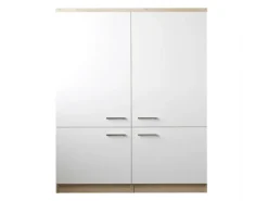 Respekta Küchenmöbel-Set 11 Merle 120 cm Weiß