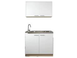 Respekta Küchenmöbel-Set 6 Merle 100 cm Weiß