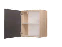 Respekta Küchen-Oberschrank Merle 50 cm Grau