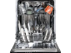 Respekta Küchenzeile Anton 250 cm Lärche Weiß matt