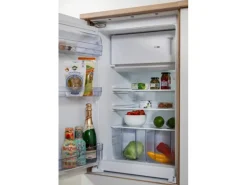 Respekta Küchenzeile KB270ESG 270 cm Grau-Eiche Sägerau Nachbildung