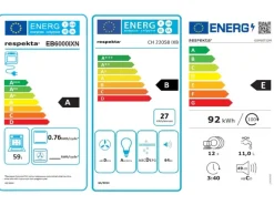 Respekta Küchenzeile KB250ESG 250 cm Grau-Eiche