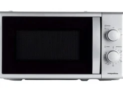 Respekta Küchenzeile KB150WGMI 150 cm Grau-Weiß Glänzend