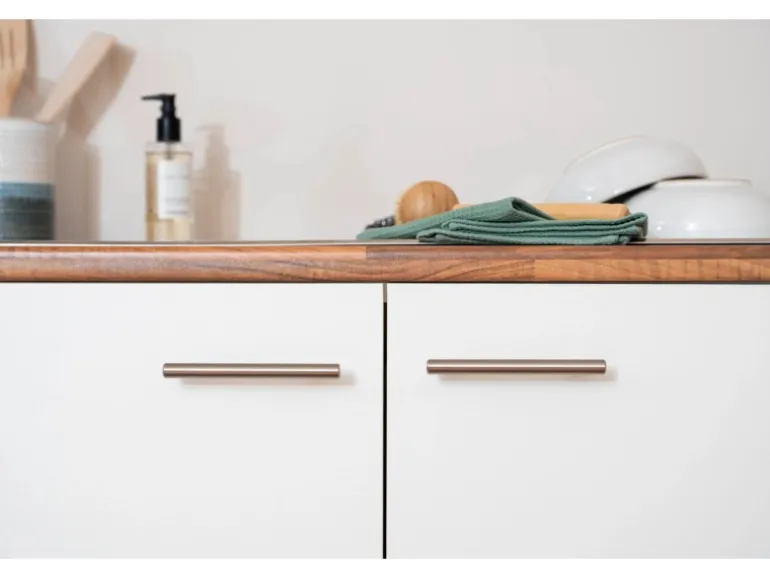 Respekta Küchenzeile KB270WWC 270 cm Weiß