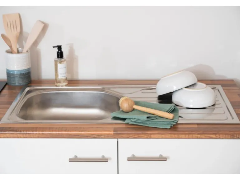 Respekta Küchenzeile KB270WWC 270 cm Weiß