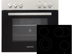 Respekta Küchenzeile Marleen 250 cm Artisan-Eiche Weiß Hochglanz Winkel