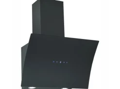 Respekta Konkave Schräghaube Alia Glasschirm Schwarz 60 cm