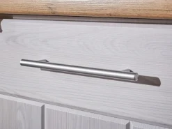 Respekta Landhaus Winkelküche/ Inselküche Anton 310 x 172 cm Lärche Weiß