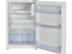 Respekta Premium Inselküche 280 cm Weiß Hochglanz-Eiche Grau