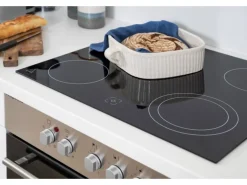 Respekta Premium Küchenzeile 270 cm Grau Hochglanz-Weiß