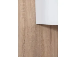 Respekta Premium Küchenzeile Grifflos 395 cm Grau Hochglanz-Eiche Sägerau