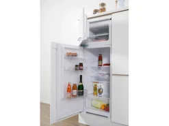 Respekta Premium Küchenzeile 280 cm Schwarz Hochglanz-Weiß