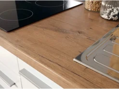 Respekta Premium Küchenzeile BERP320HWWC 320 cm Weiß Hochglanz