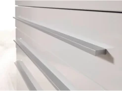 Respekta Premium Küchenzeile BERP320HWWC 320 cm Weiß Hochglanz