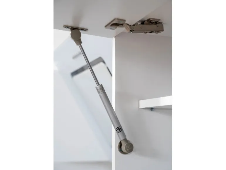 Respekta Premium Küchenzeile 300 cm Schwarz Hochglanz-Weiß