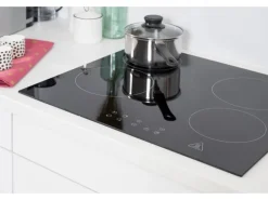 Respekta Premium Küchenzeile 310 cm Hochbau Schwarz Hochglanz-Eiche Grau