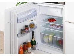 Respekta Premium Küchenzeile 310 cm Hochbau Grau Hochglanz-Weiß