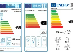 Respekta Premium Küchenzeile 220 cm Weiß Hochglanz