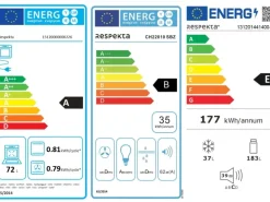 Respekta Premium Küchenzeile 270 cm Grau Hochglanz-Eiche Grau