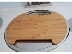 Respekta Rundbecken Set Edelstahl