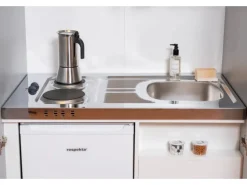 Respekta Schrankküche SKWW Weiß