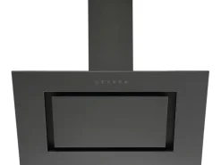 Respekta Schräghaube CH42090BSA 90 cm Black Steel
