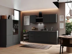 Respekta Selection Küchenzeile Elisabeth RS370HGGH 370 cm Grau