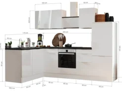 Respekta Selection Winkelküche Elisabeth RSL280AAH 280 cm Artisan Eiche Nb.